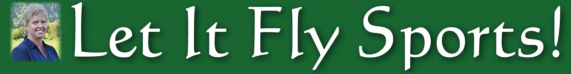 LetItFlySports.com header logo for promotional items, team & corporate sales, screen printing and embroidery