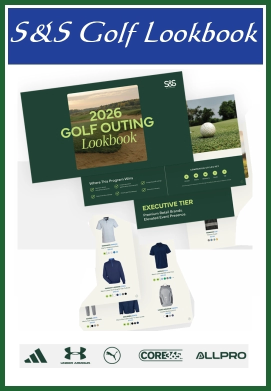 S&S Golf Lookbook Premium Retail Brands. Elevated Event Presence